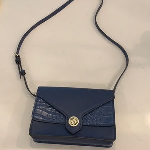Navy blue cross body bag